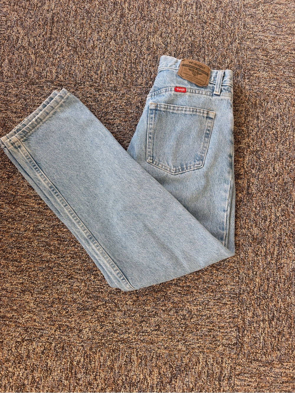 Wrangler Light Wash Straight Leg Men’s Jeans Size 30X30